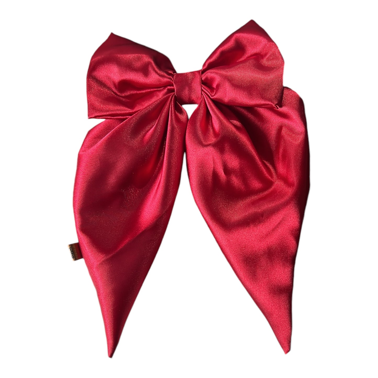 Satin Bow Long Tail Hair Clip