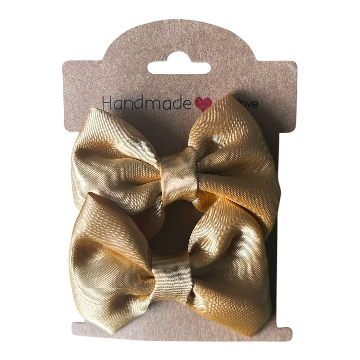 Satin Baby Bow Hair Clips
