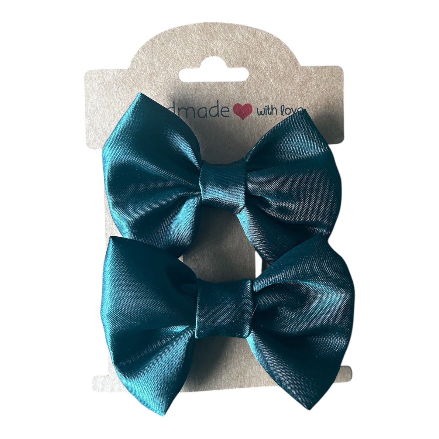 Satin Baby Bow Hair Clips
