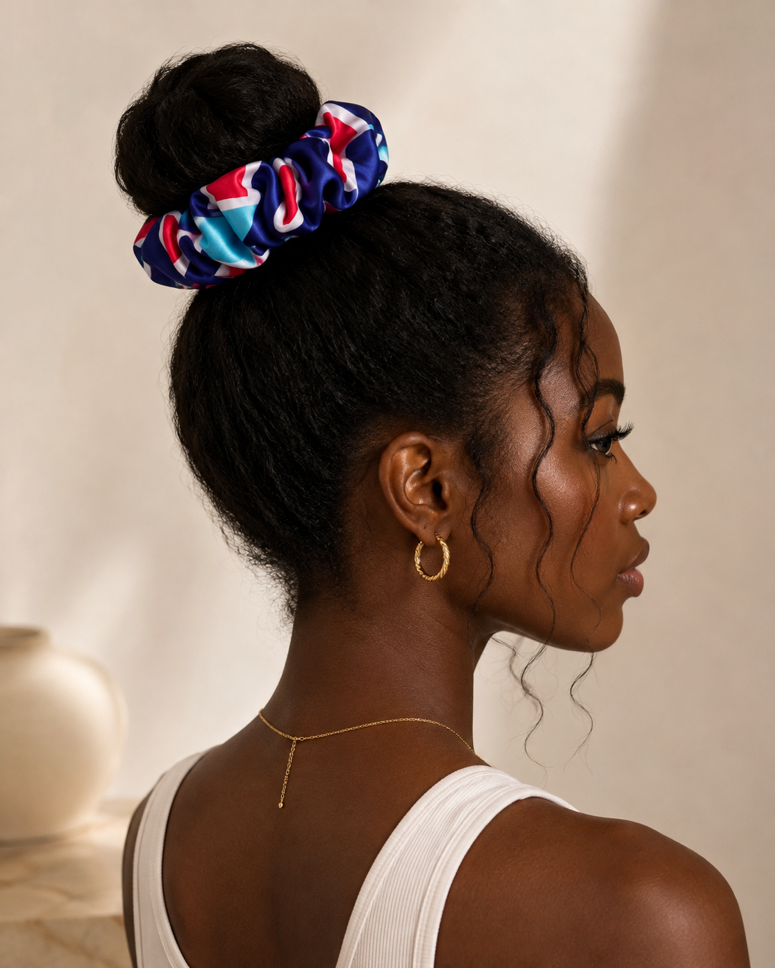Caribbean Flags  XL Scrunchies