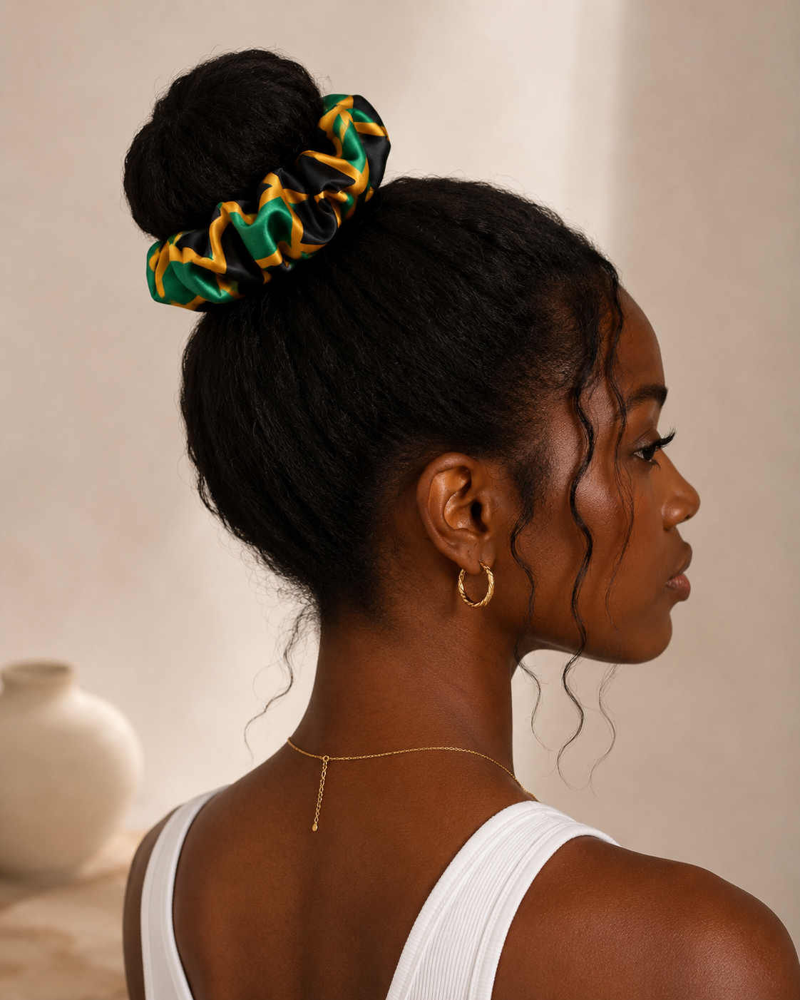 Caribbean Flags  XL Scrunchies
