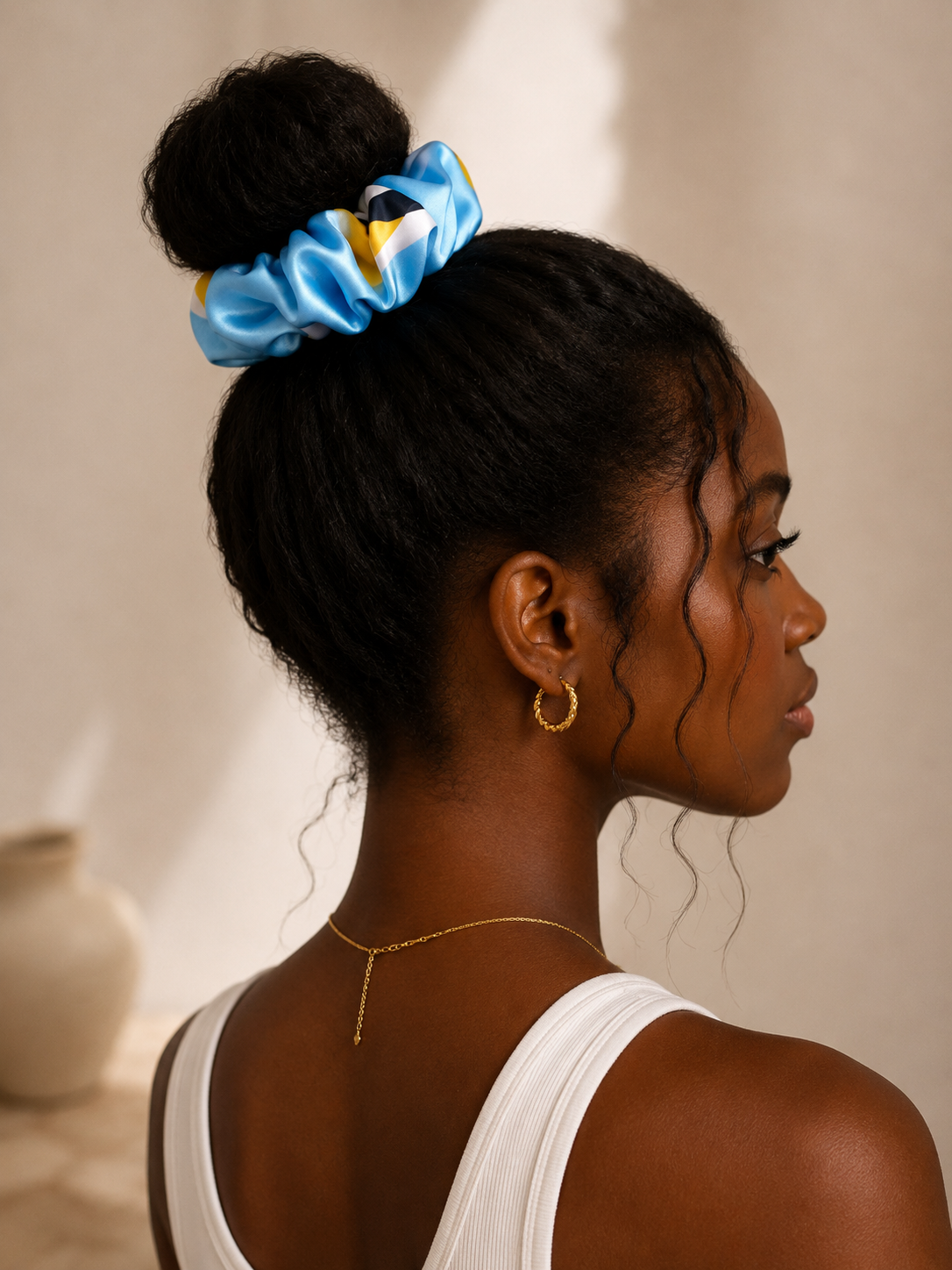 Caribbean Flags  XL Scrunchies