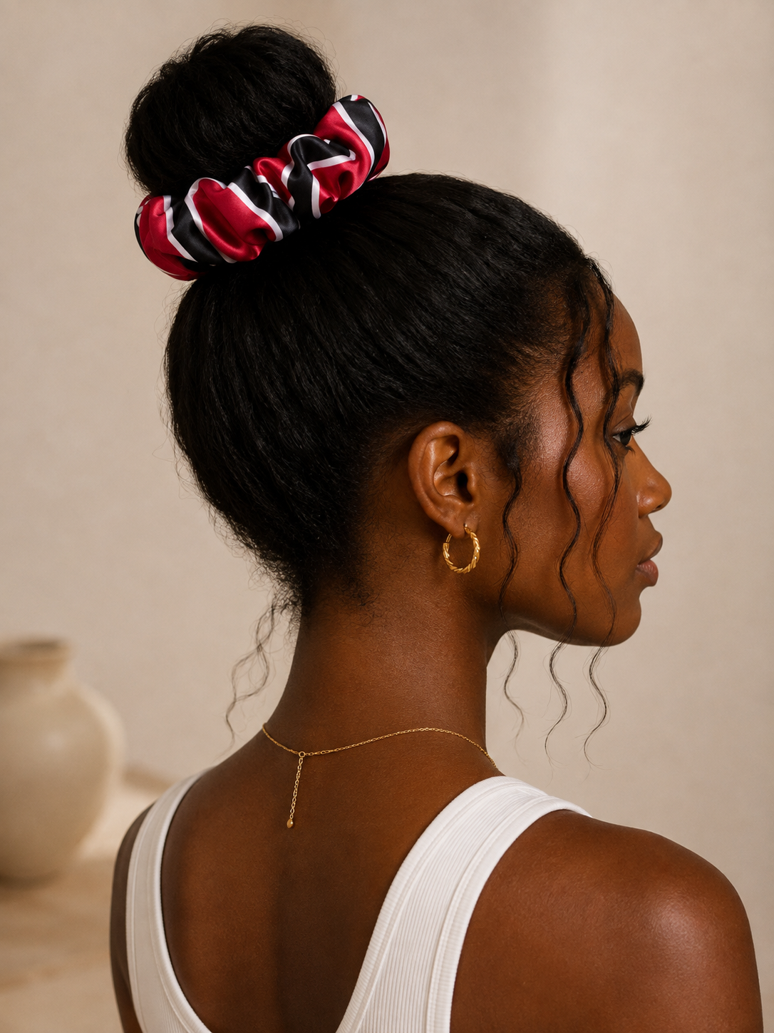 Caribbean Flags  XL Scrunchies