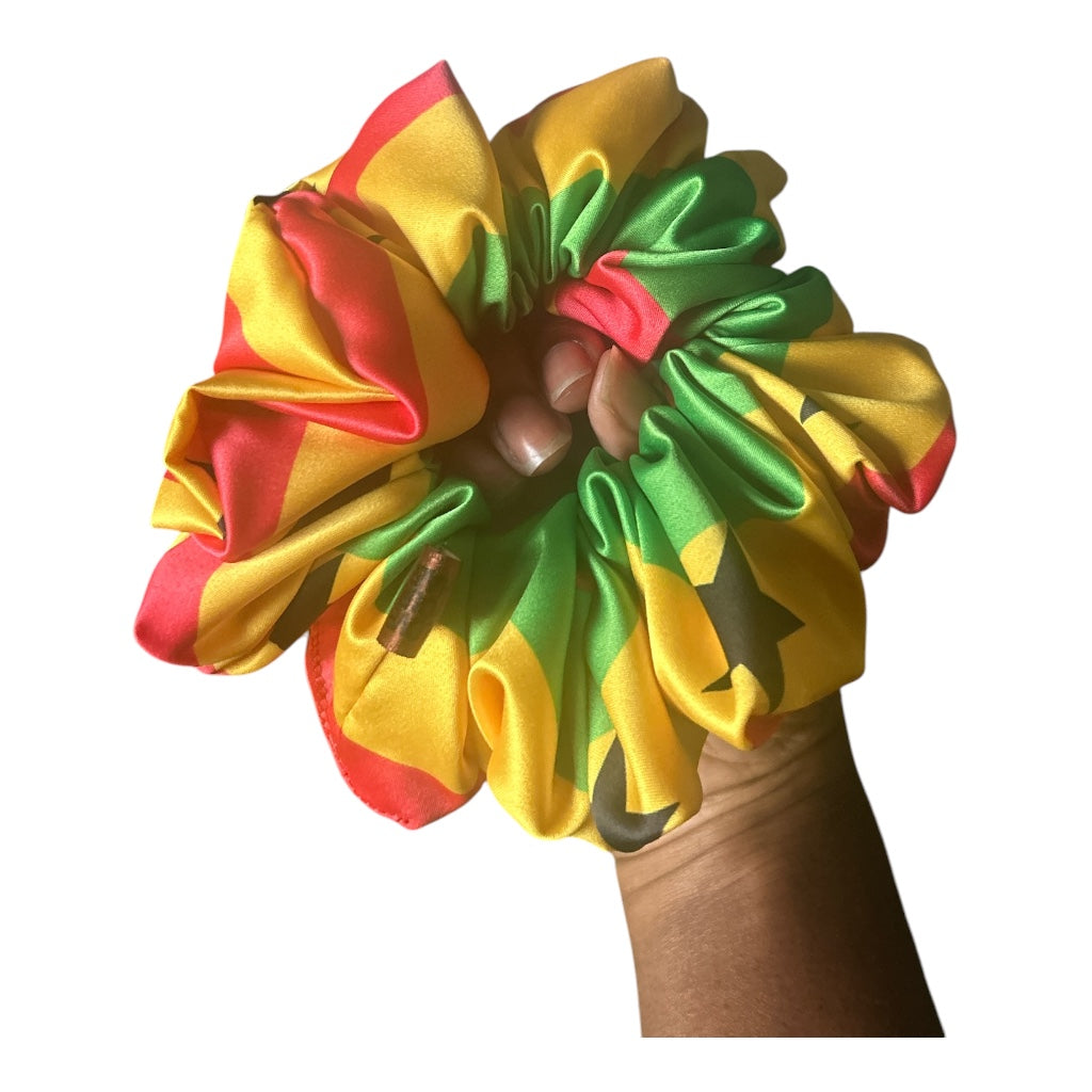 African Flags  XL Scrunchies