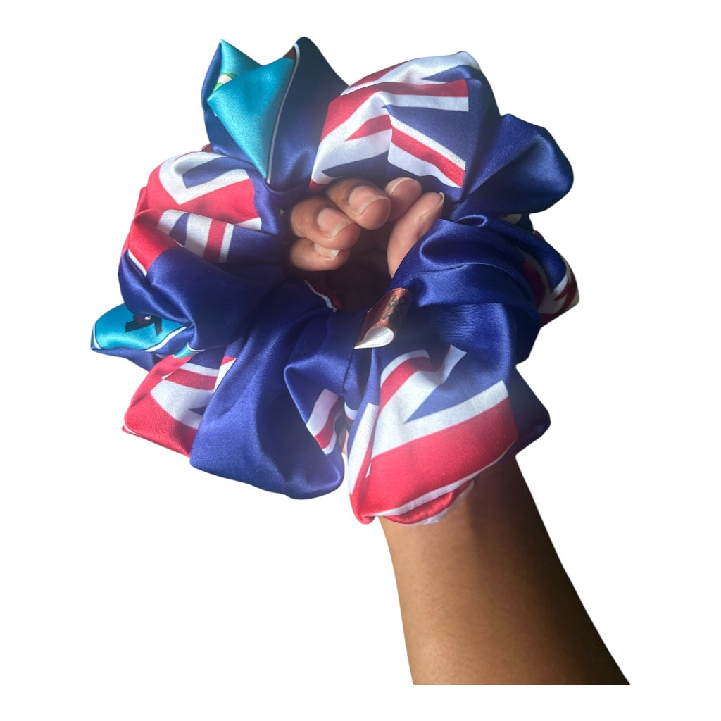 Caribbean Flags  XL Scrunchies