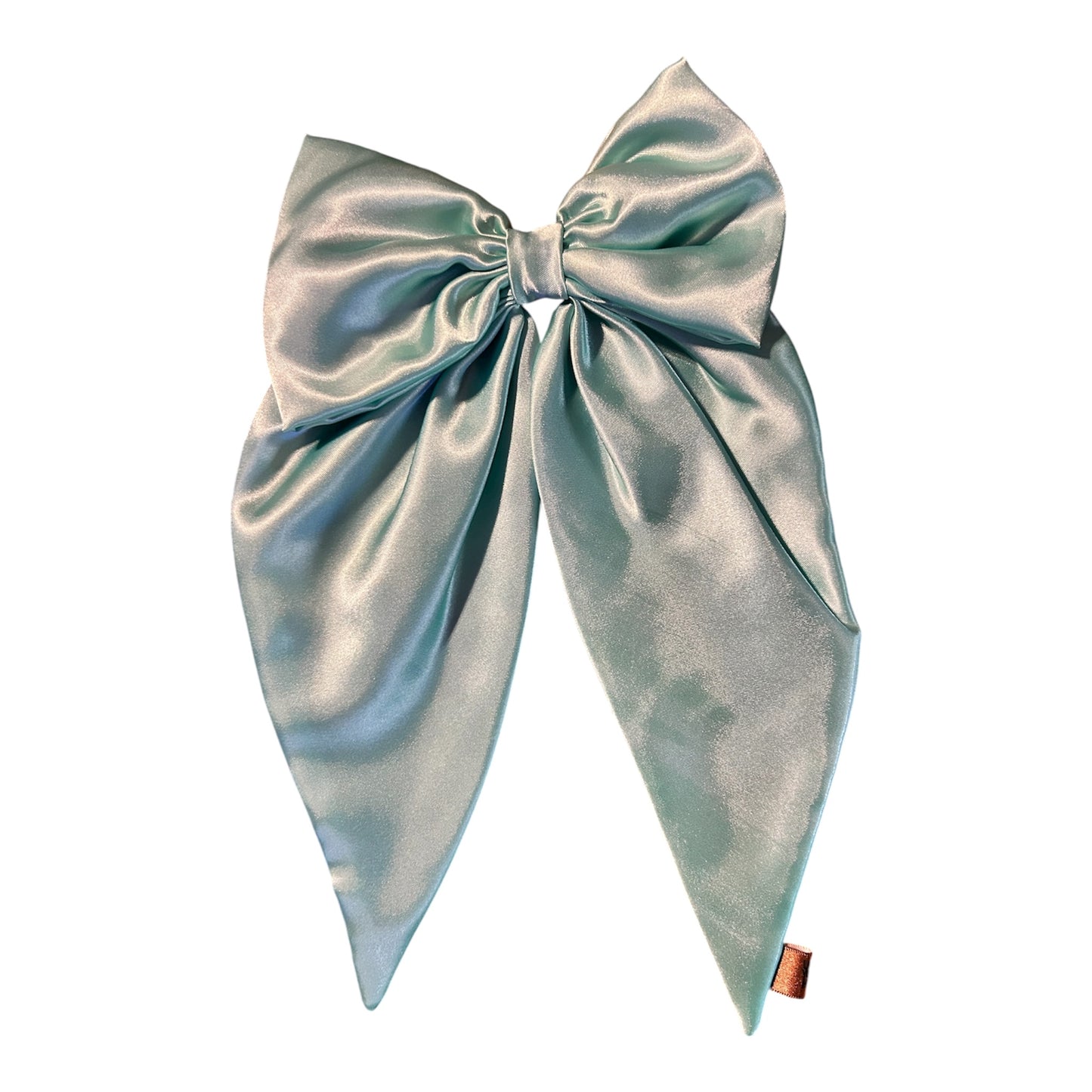 Satin Bow Long Tail Hair Clip
