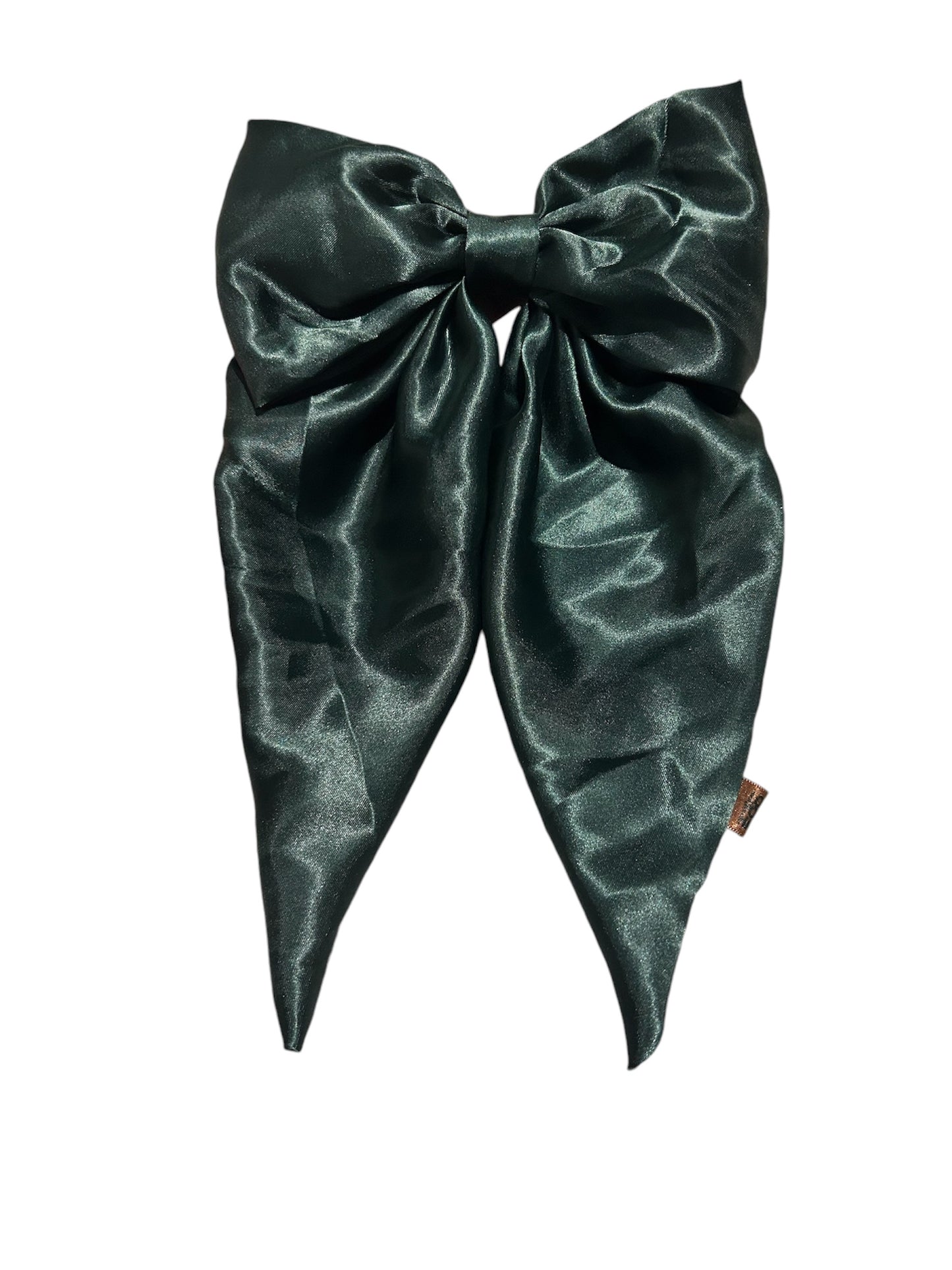 Satin Bow Long Tail Hair Clip