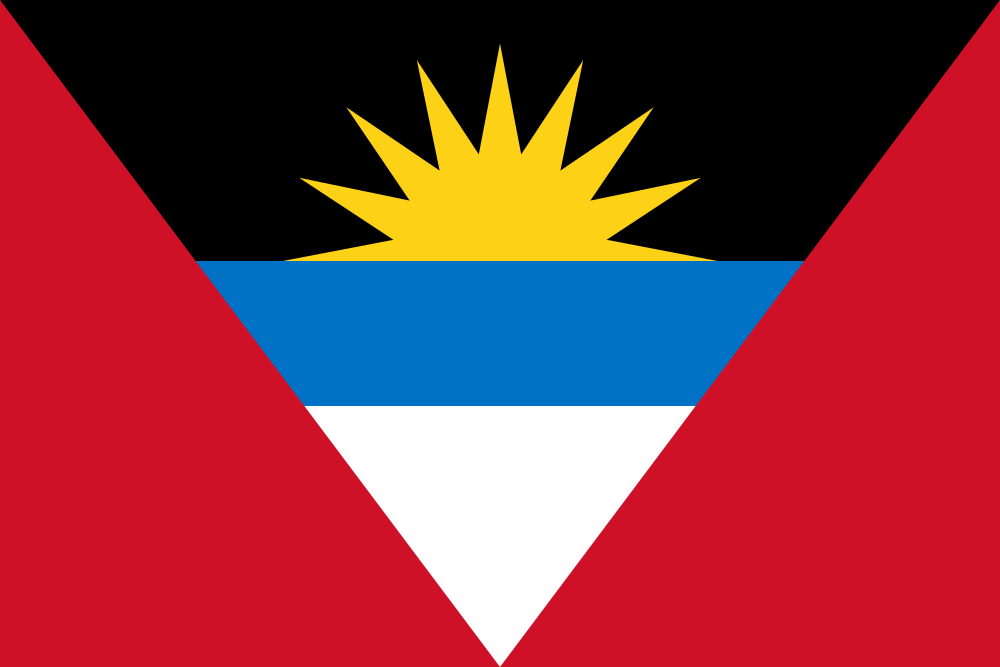 Caribbean Flags Short Tail Bow