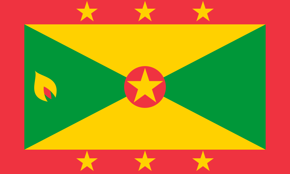 Caribbean Flag Baby Bows